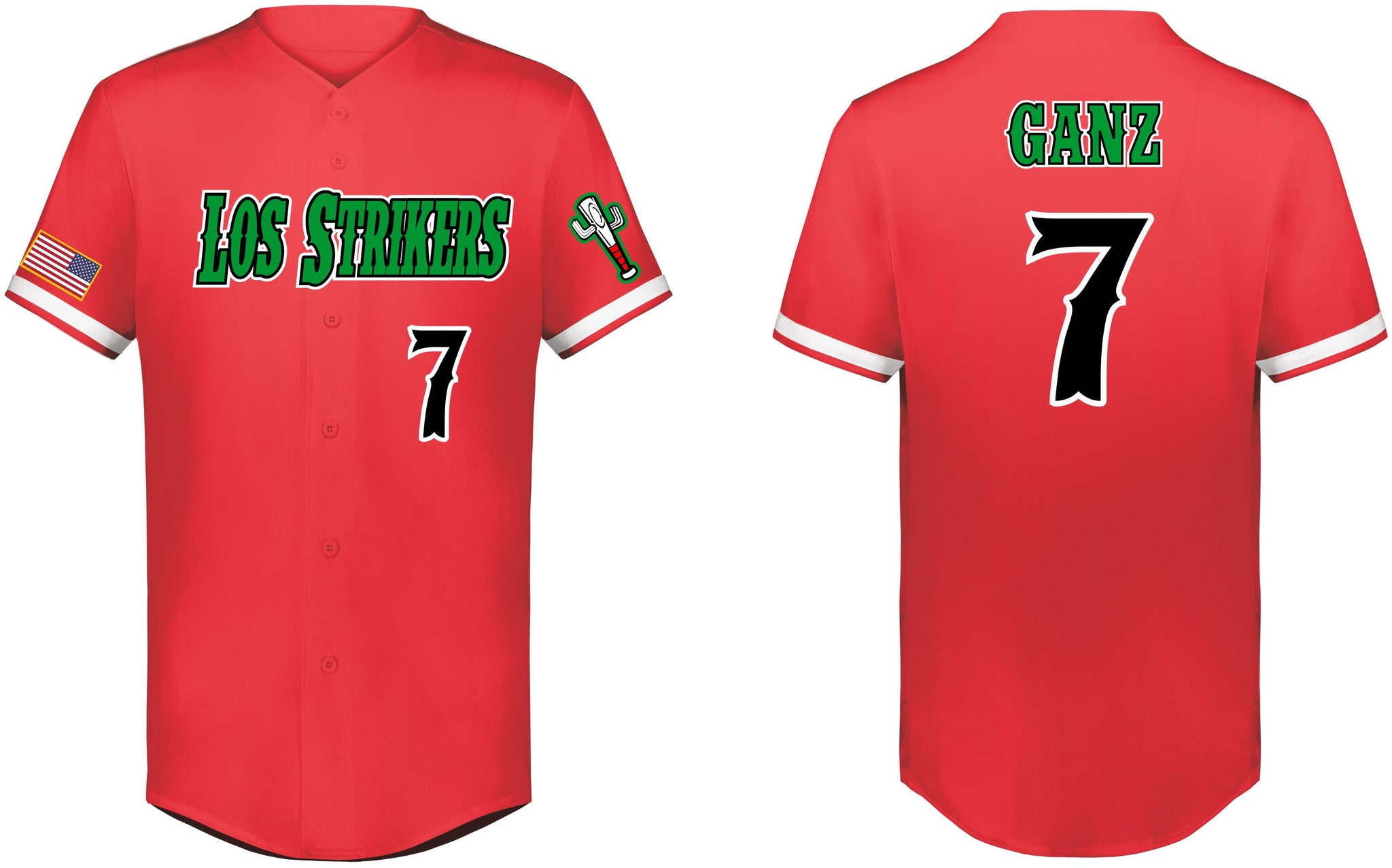 Los Strikers Red Uniform