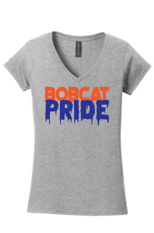 Emily Gray - Bobcat Pride - Ladies Cotton Blend -dt6100